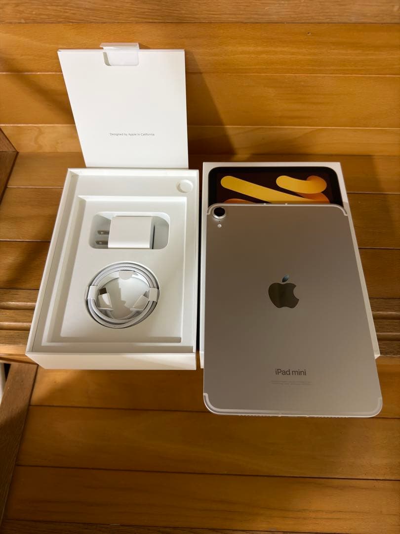 ☆ipad mini 第7世代 スターライト 512GB 国内セルラー版！