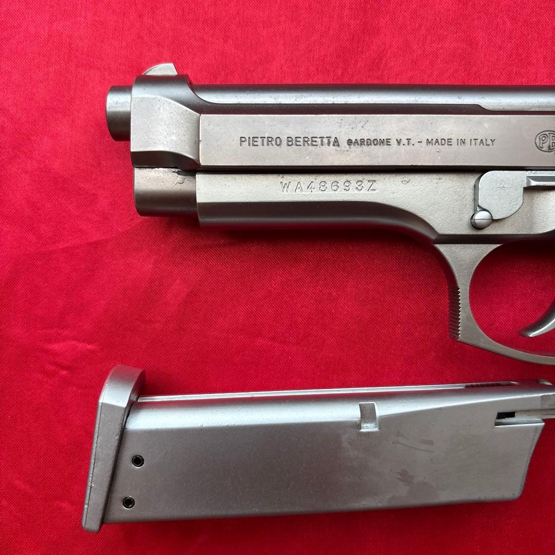 WA ベレッタM92F INOX ガスブローバックガン