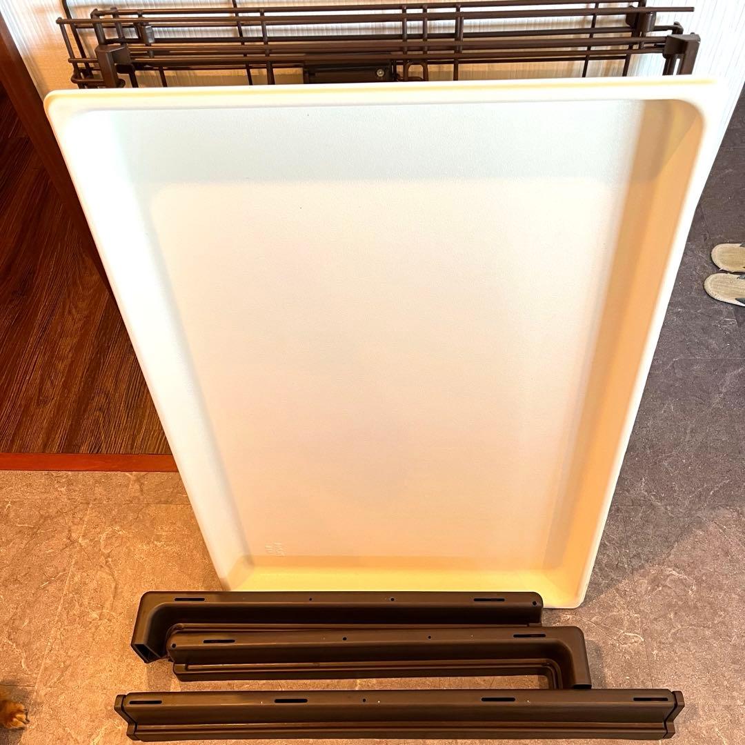 Richell リッチェル お掃除簡単ペットサークル 犬用ケージ　給水器付き