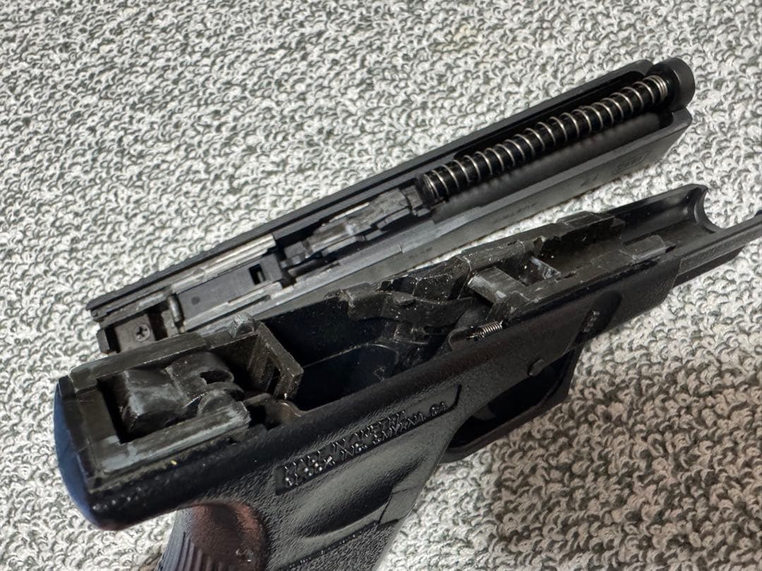 キ*ム様 KSC GLOCK17 ガスブローバック　カスタムスライド付き　予備マ