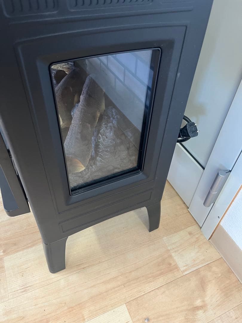 QVCジャパン　フェイク暖炉型　電気ファンヒーター　DFI-5010-01