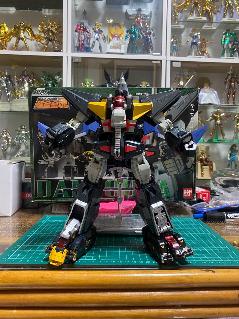 自作　超合金魂　ダンクーガ初期版　千値練ブラックウイング取り付けオプションパーツ