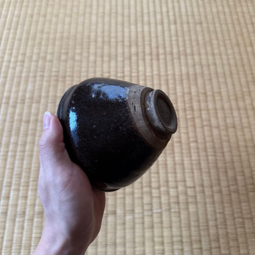 古瀬戸 天目 茶碗 江戸時代 伝世品 古美濃 古美術 茶道具 中国美術 骨董