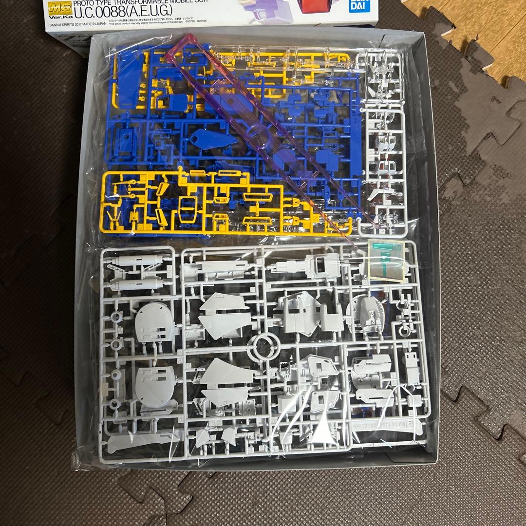 MG 1/100 ダブルゼータガンダム Ver.Ka 機動戦士ZZガンダム