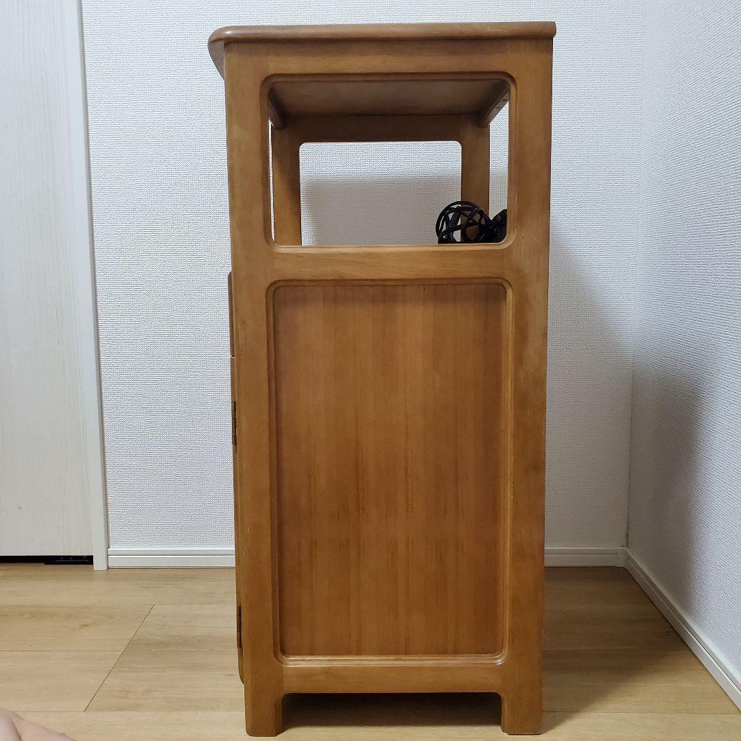 karimoku カリモク 家具 電話台 飾り棚 高級家具 レンジ台 極美品