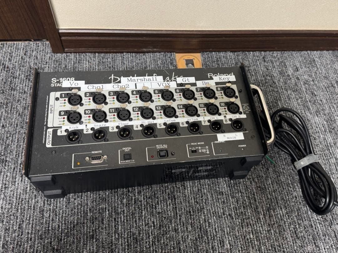 Roland デジタルスネーク　S1608 おまけ付き