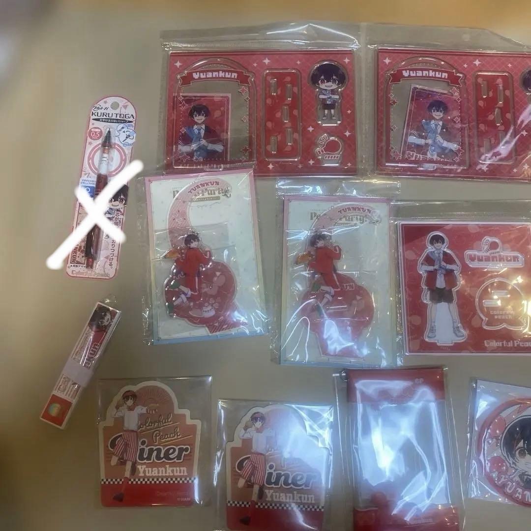 13点，カラフルピーチ　ゆあんくん Yuankun アクリルスタンドセットなど