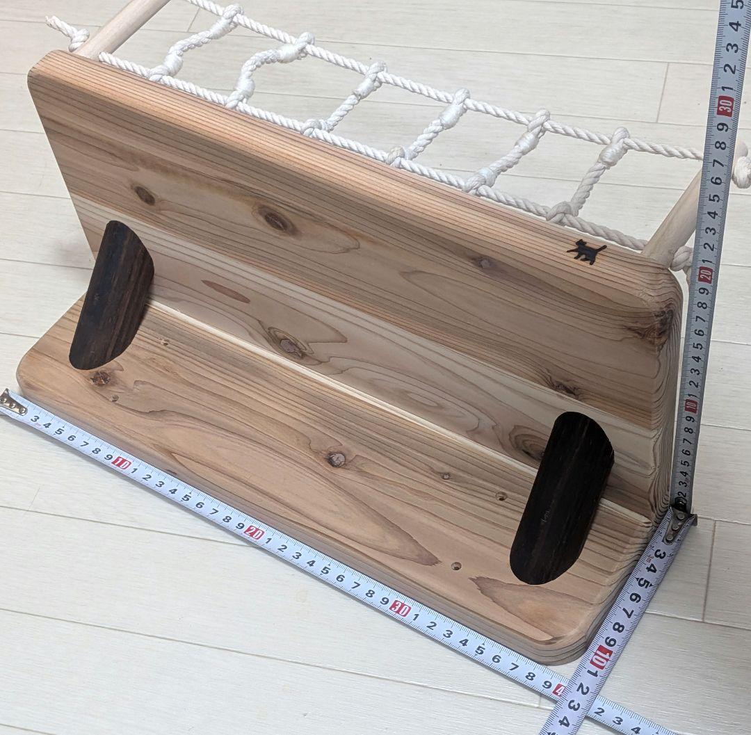 おすしさまオーダー品　キャットステップ　猫用吊橋　猫用階段　ハンドメイド