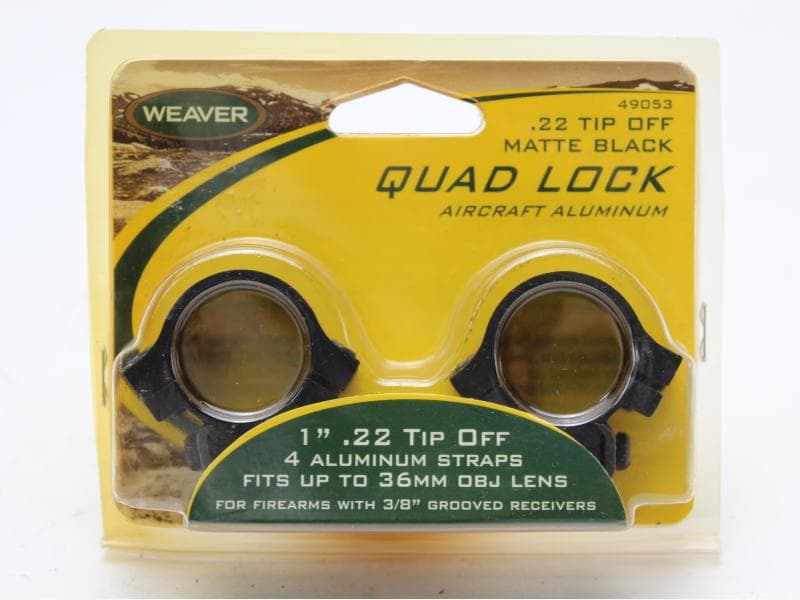 WEAVER■QUAD 1インチ” マウントリング■ウィーバー 49053