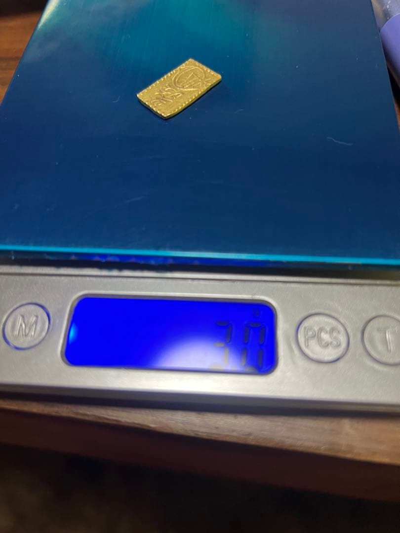 明治二分判金