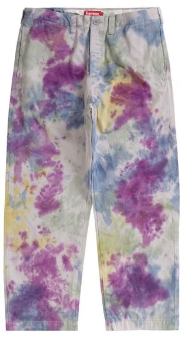 SUPREME 21SS Pin UP Chino Pant タイダイ
