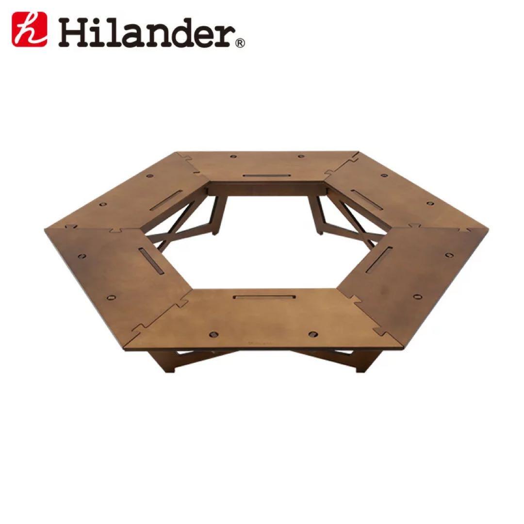 HilanderプライウッドヘキサゴンテーブルBIG