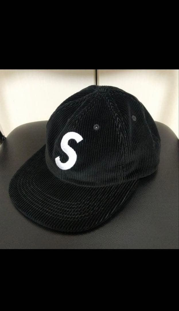 Supreme S Logo Corduroy sロゴ キャップ