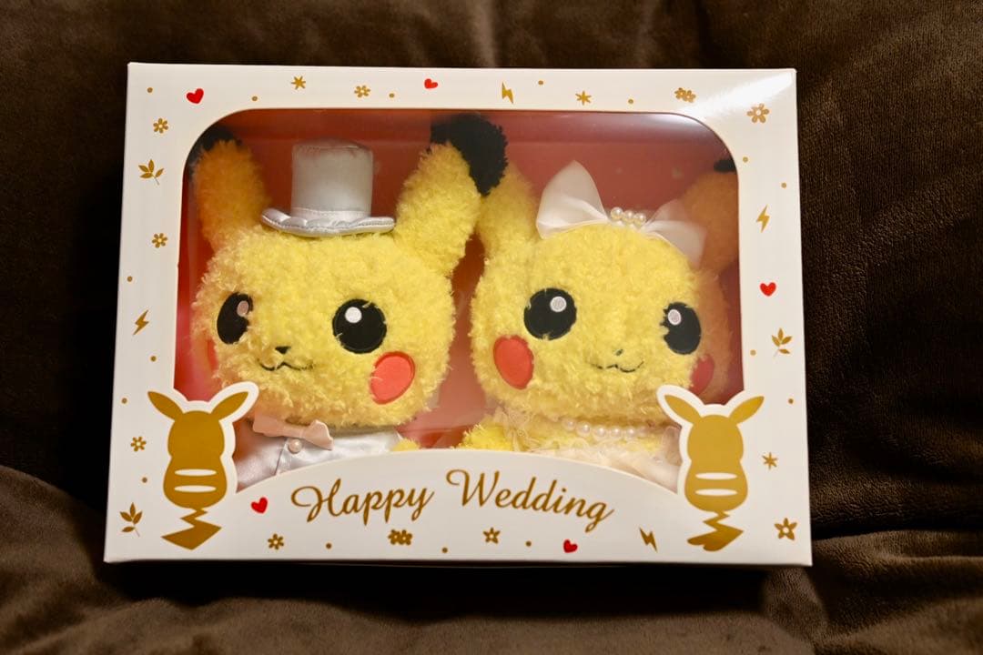 ピカチュウ ウェディング ぬいぐるみ セット
