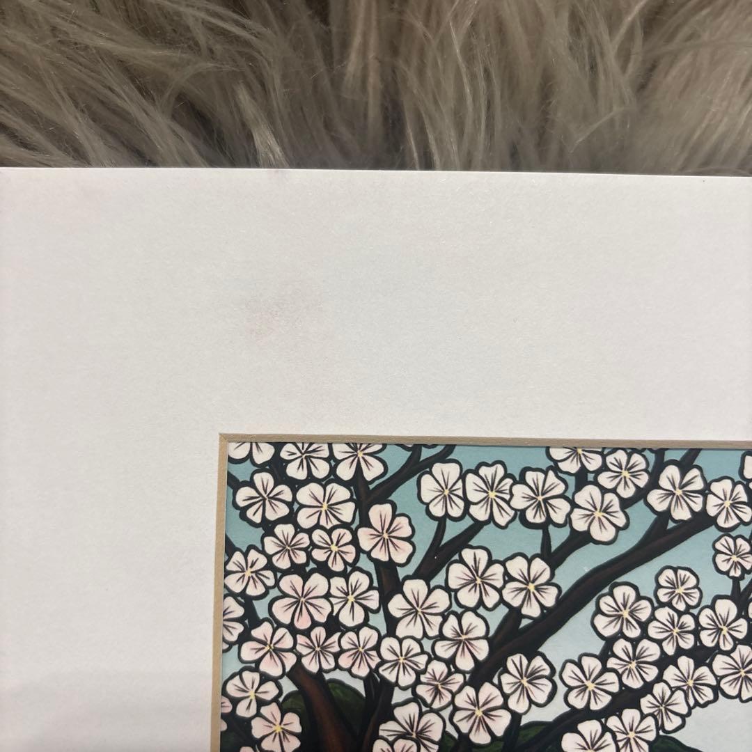 ヘザーブラウン　ハワイ　桜　アート