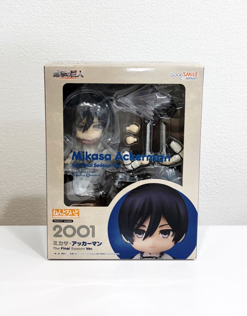 ミカサ・アッカーマン ねんどろいど 2001 最終シーズン版