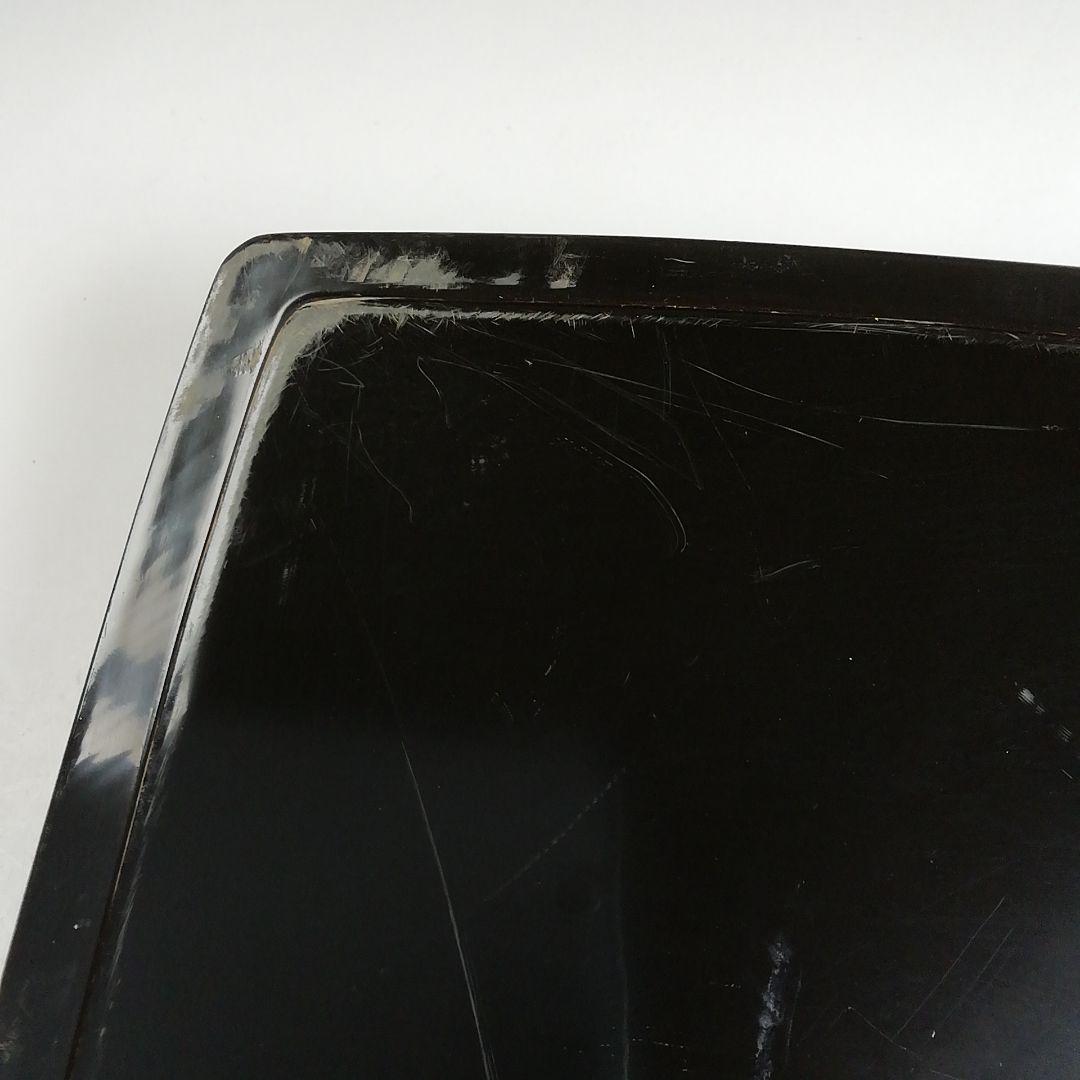 Ｔ９２３　水指　『萬暦字　枡形　水指』『平安　静山 造』　共箱　茶道具