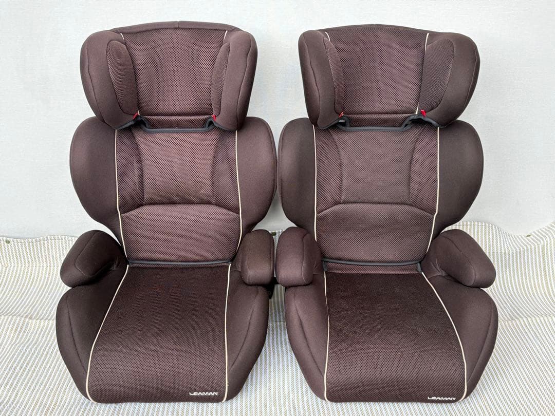 2台セット送料無料！　リーマン　ハイバックジュニアシート　軽い・簡単・使いやすい