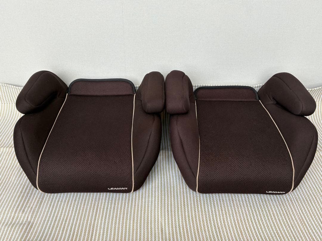 2台セット送料無料！　リーマン　ハイバックジュニアシート　軽い・簡単・使いやすい