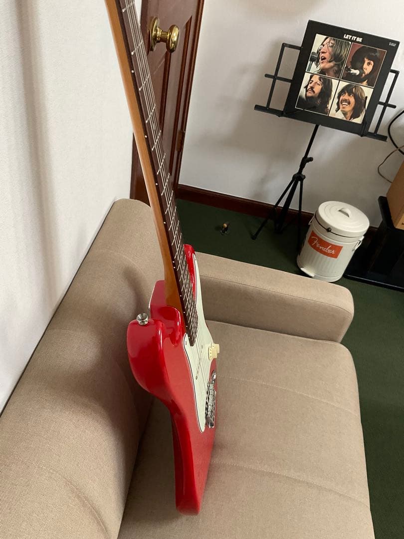 ストラト　タイプ　キャンディレッド