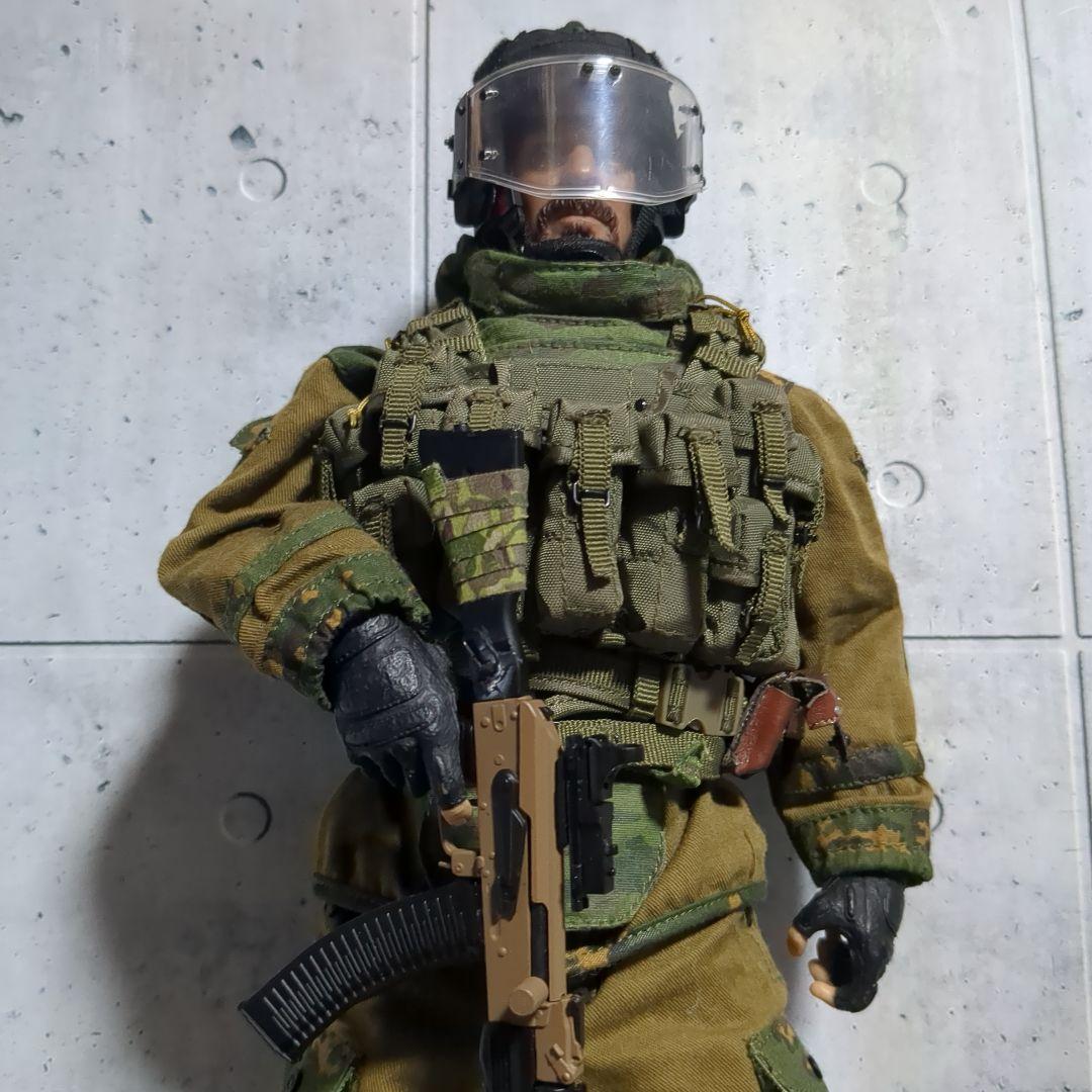 1/6 12インチ ロシア軍スペツナズ カスタムフィギュア CS65
