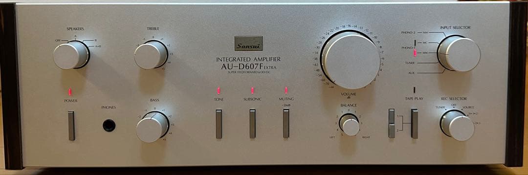 M*様 サンスイ AU-D607F EXTRA プリメインアンプ　メンテナンス品