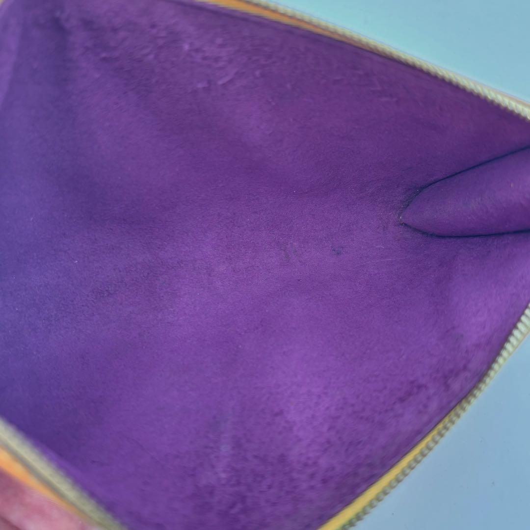 LOUIS VUITTON エピ　ポシェット　アクセサリーポーチ イエロー