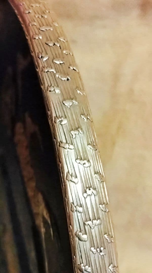 鉄鍔　鐔　(無銘宗典　橋袂賢人図)　江戸時代　金覆輪　金埋金　箱付き