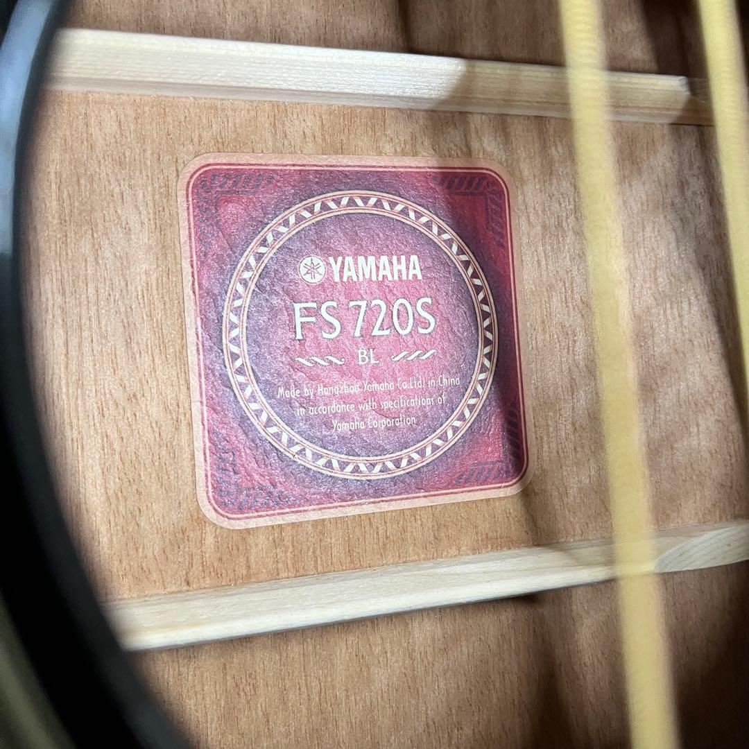 【11318】 YAMAHA FS720S アコースティックギター ブラック