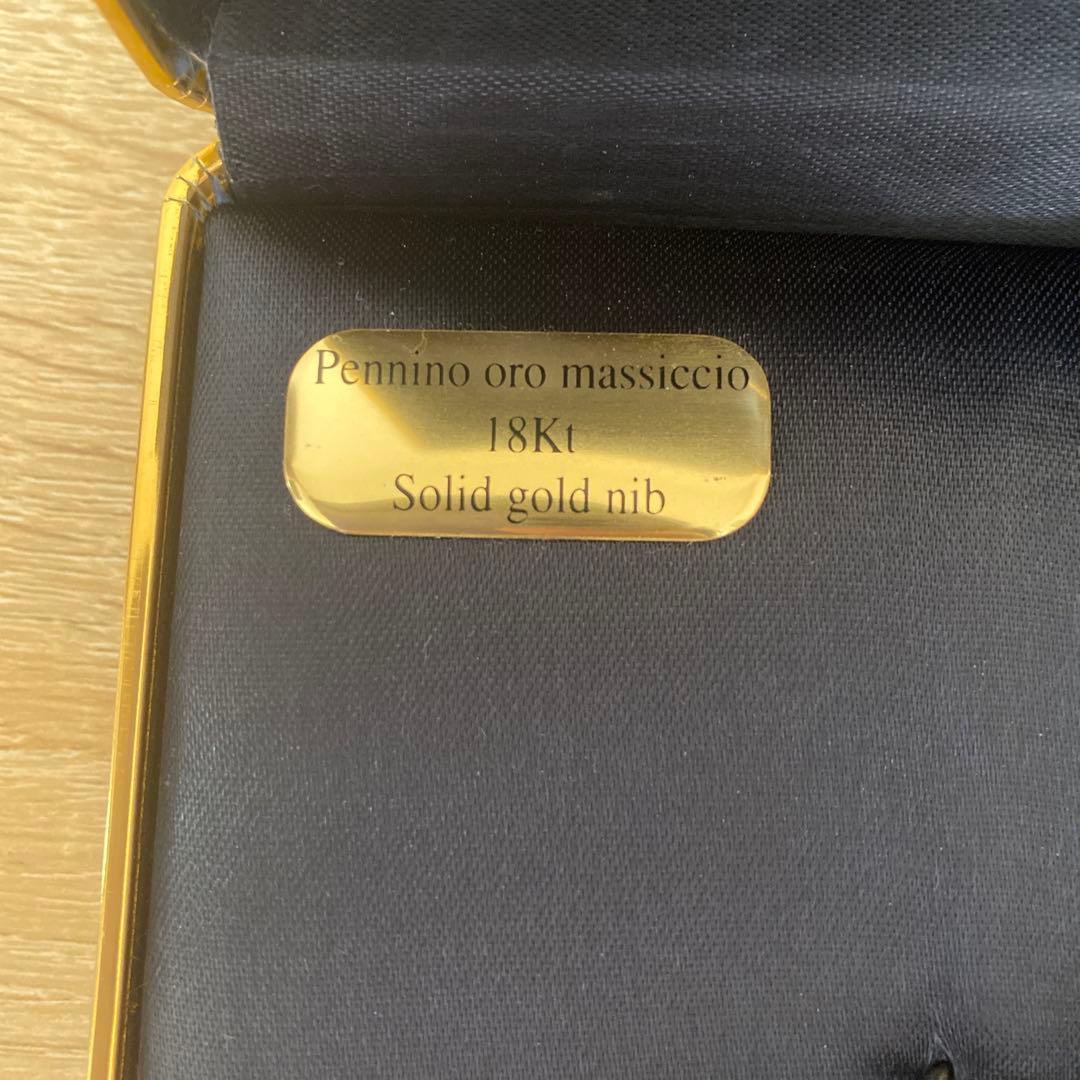 AURORA アウロラ 万年筆　ペン先18K750