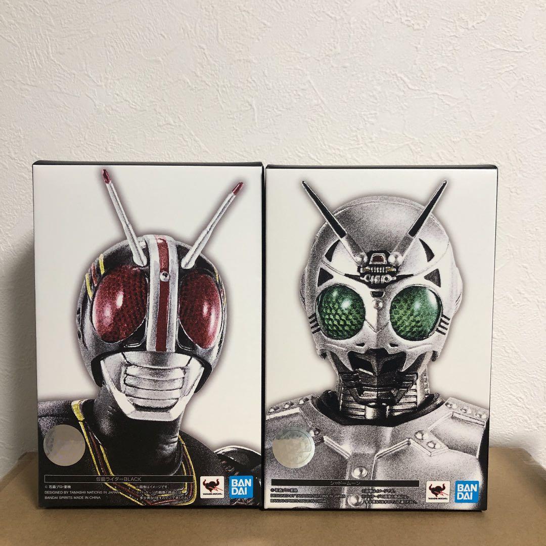 真骨彫製法仮面ライダーBLACK、シャドームーンセット