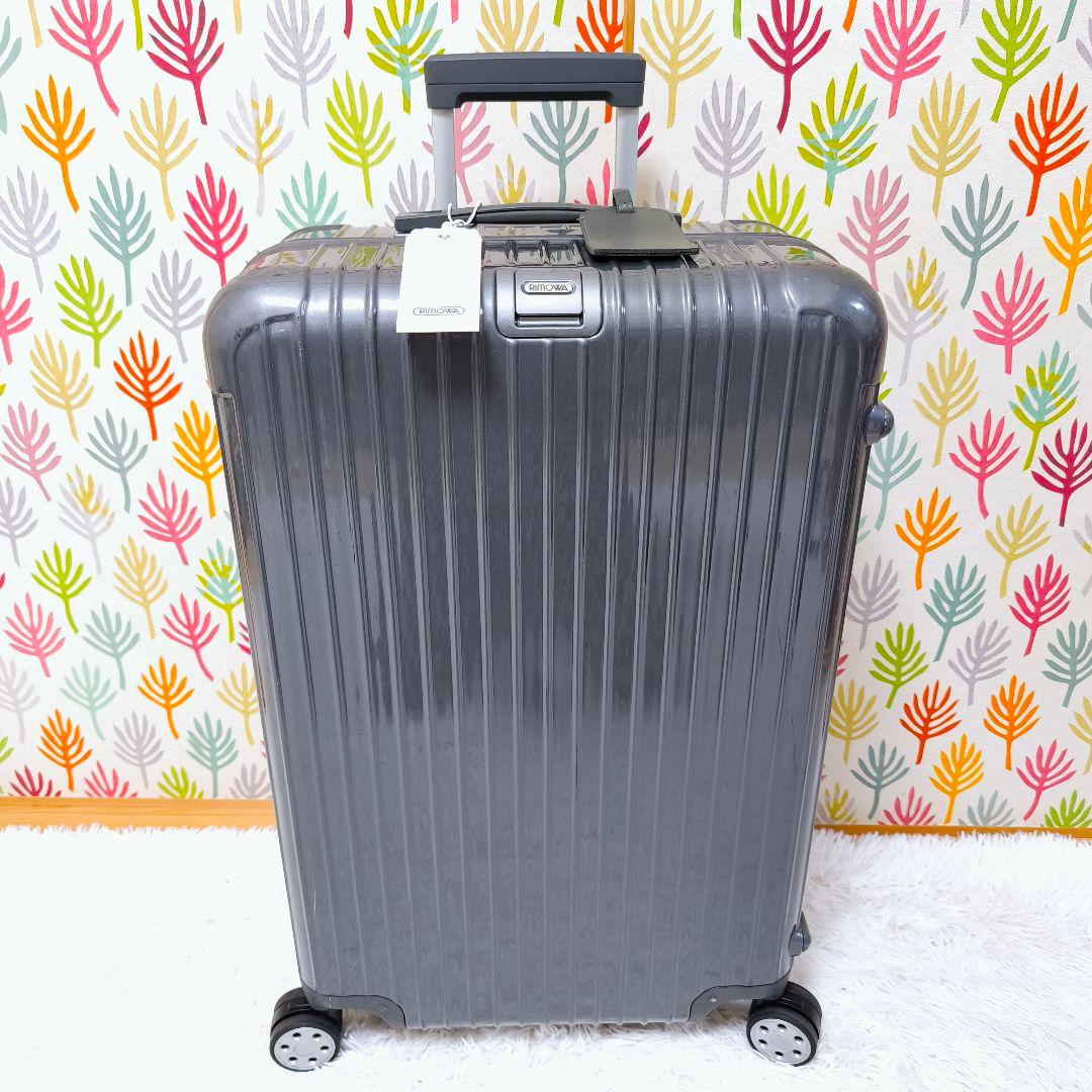 【美品】RIMOWA リモワ SALSA DELUXE 4輪 キャリー 82L