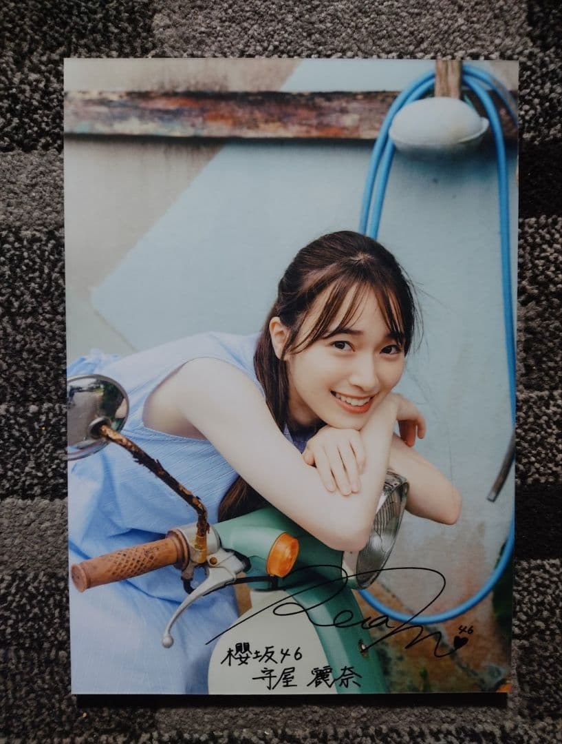 (サイン入りパネル) 守屋麗奈 写真集 直筆サイン入りパネル