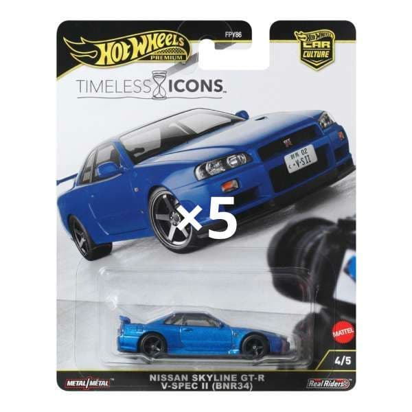 カーカルチャー タイムレス アイコンズ GT-R V-spec II BNR34