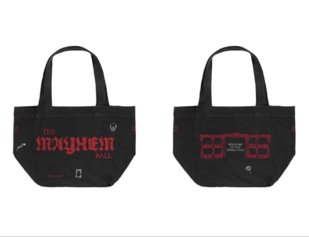 THE MAYHEM BALL トートバッグ ブラック　レディーガガ