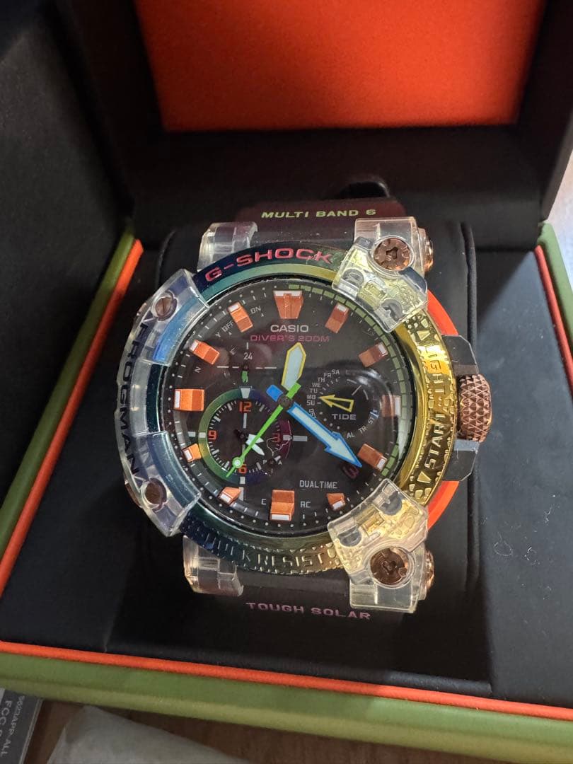 g-shock GWF-A1000BRT-1A フロッグマン・レインボー