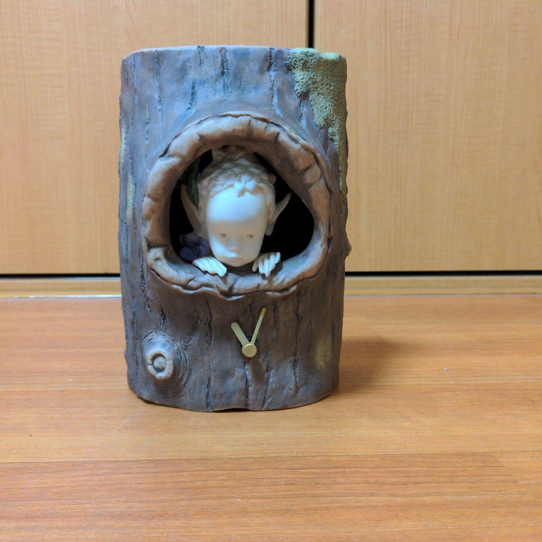与勇輝 森の妖精 ニングル 陶器人形