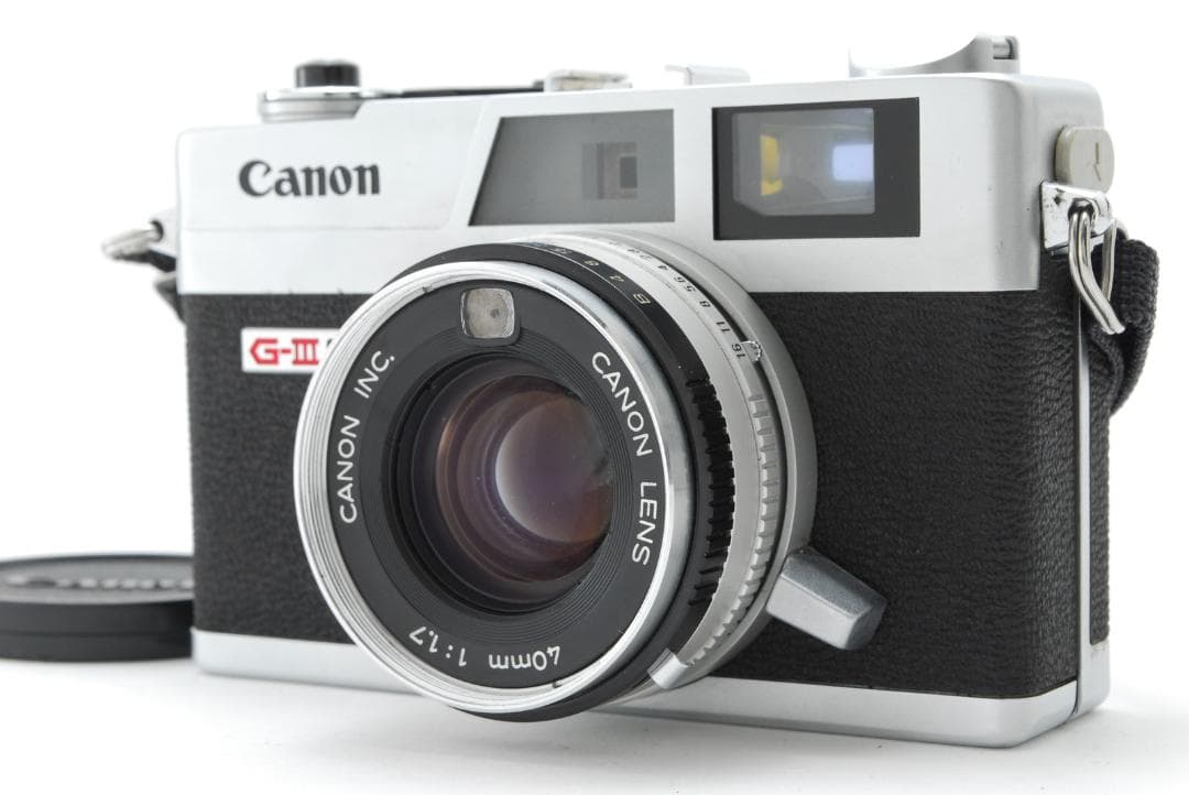 まめぬぴゃー　ケース付き　Canon Canonet QL17 G lll