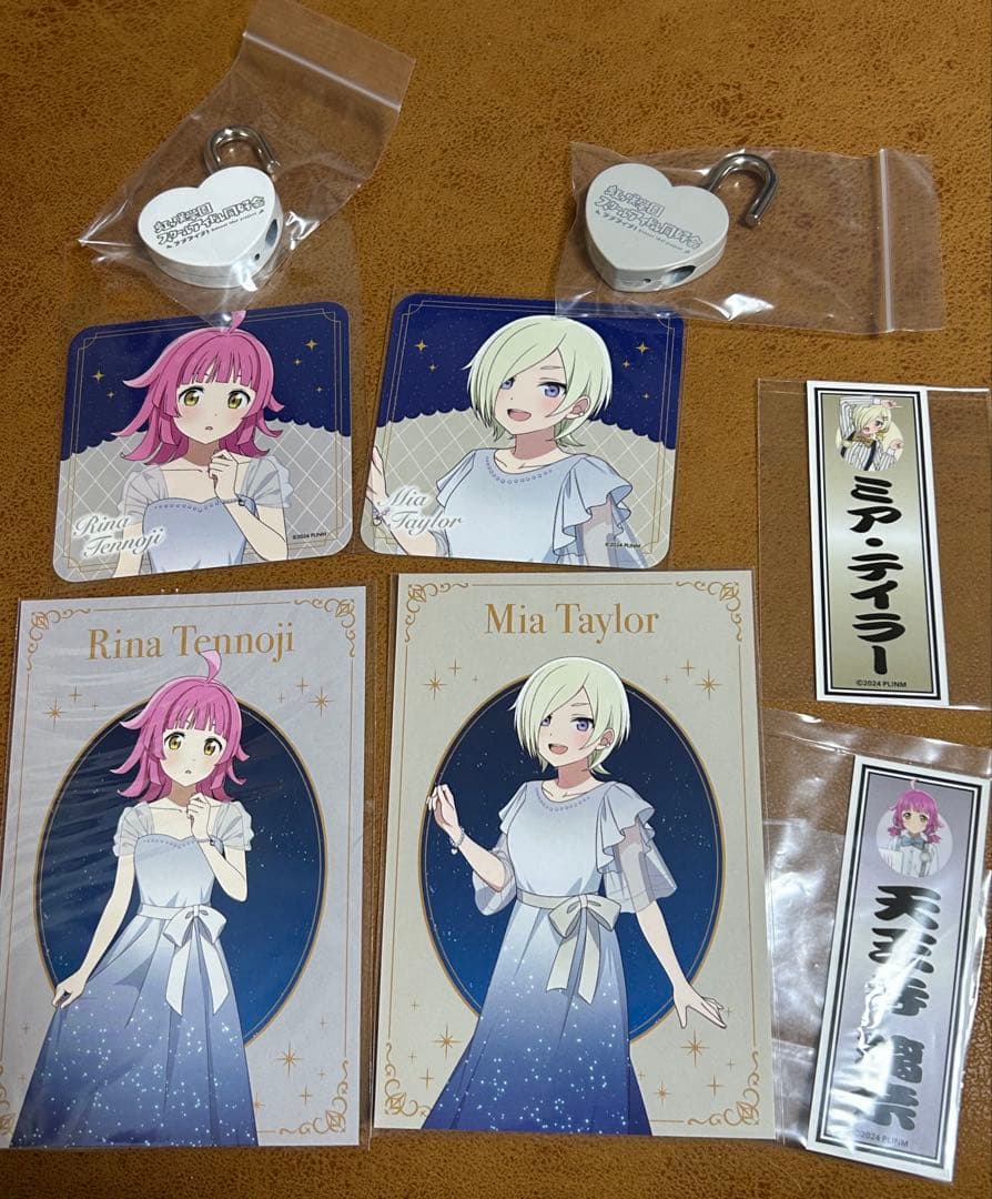 元*長様 ラブライブ　虹ヶ咲　梅田スカイビル　ハートロック　璃奈　ミア　8点セッ