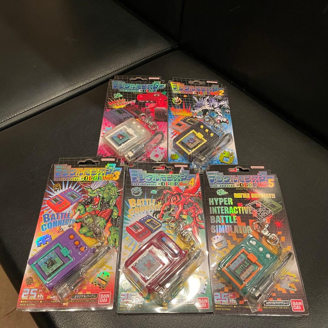 デジタルモンスターcolor5種まとめ売りver.1.2.3.4.5デジモン