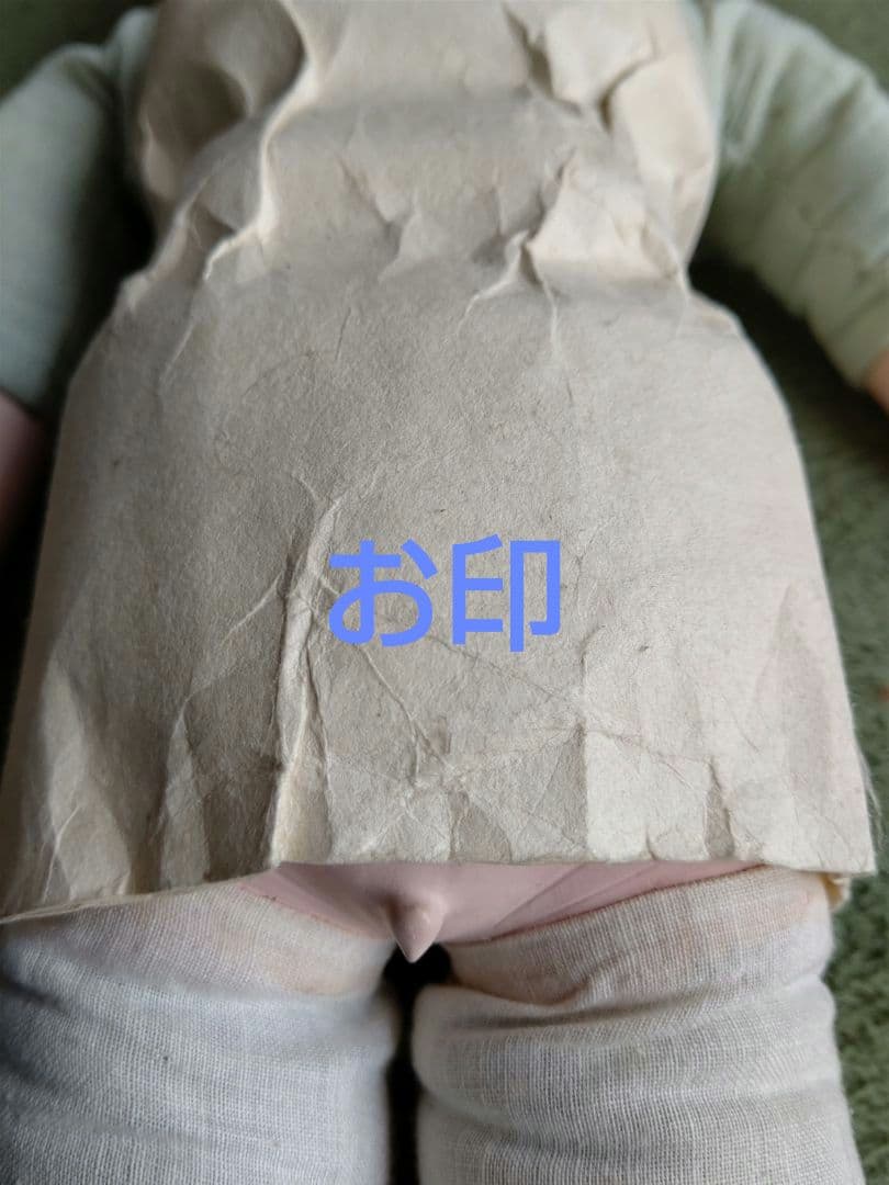 極上 大正時代 逸品　市松人形 男の子 お印 紋付き お手入れ済み