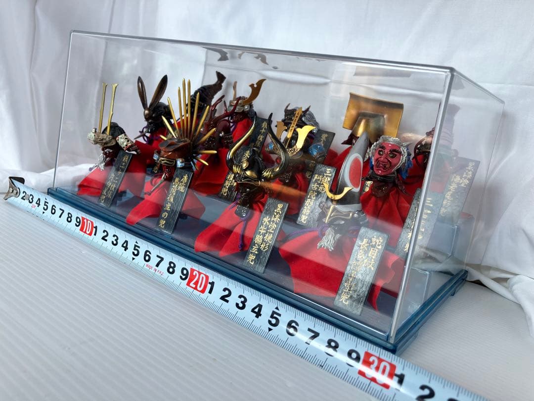 兜ミニチュアコレクション　戦国武将　武具　甲冑
