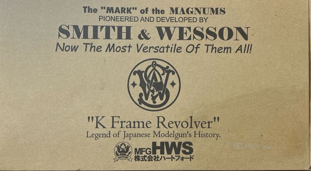 希少　次元大介愛銃ハートフォード製S&W M19 ブルーイング4インチモデルガン