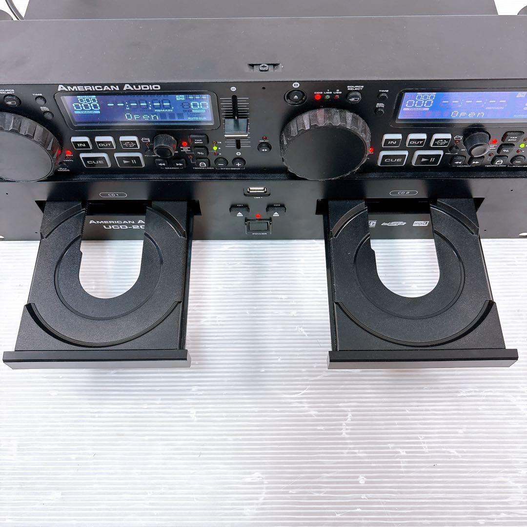 【美品】アメリカンオーディオ デュアルCDプレーヤー UCD-200 CDJ