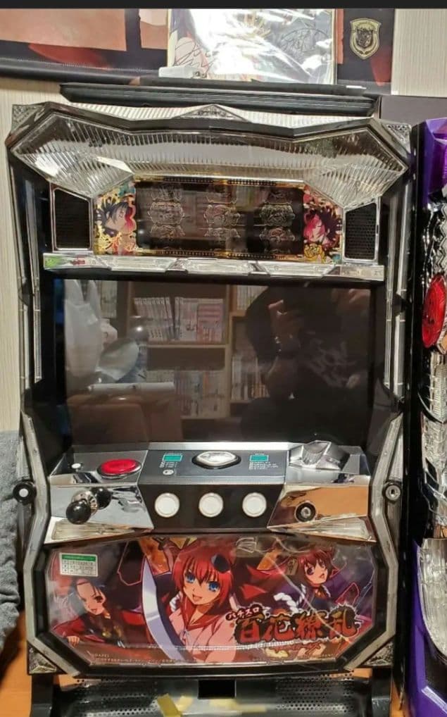 パチスロ 実機 百花繚乱 5号機