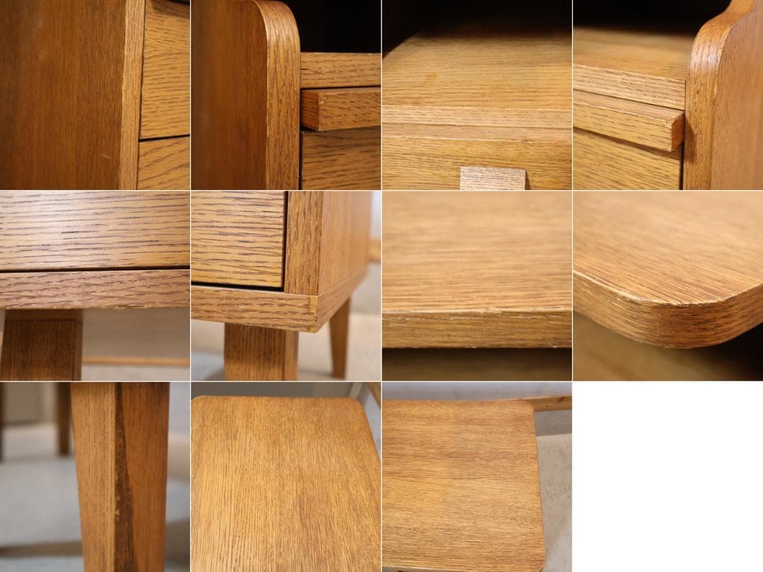 unico ウニコ  クルト デスク オーク材 アッシュ材 学習机