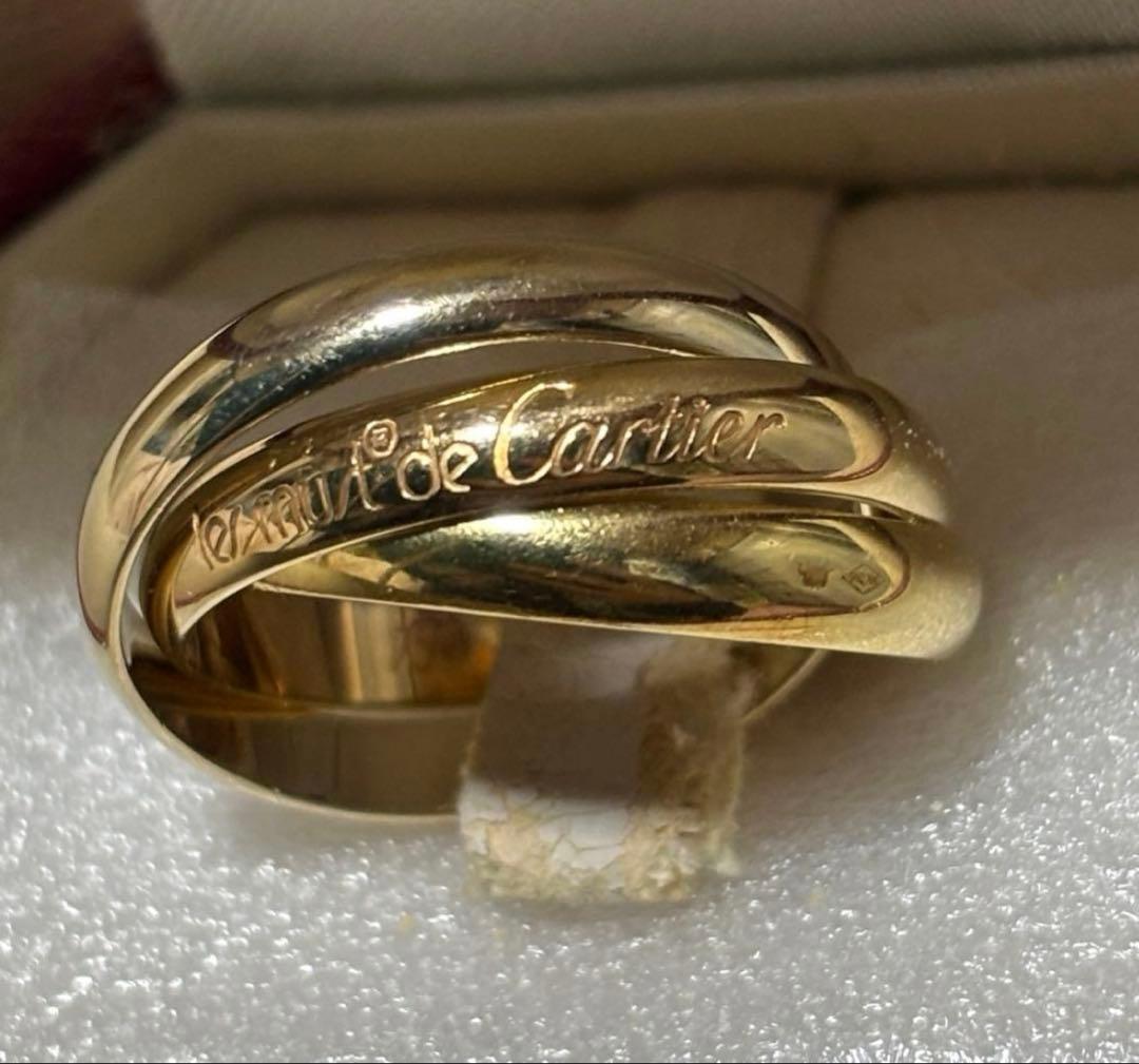 Cartier トリニティリング　#55 9g
