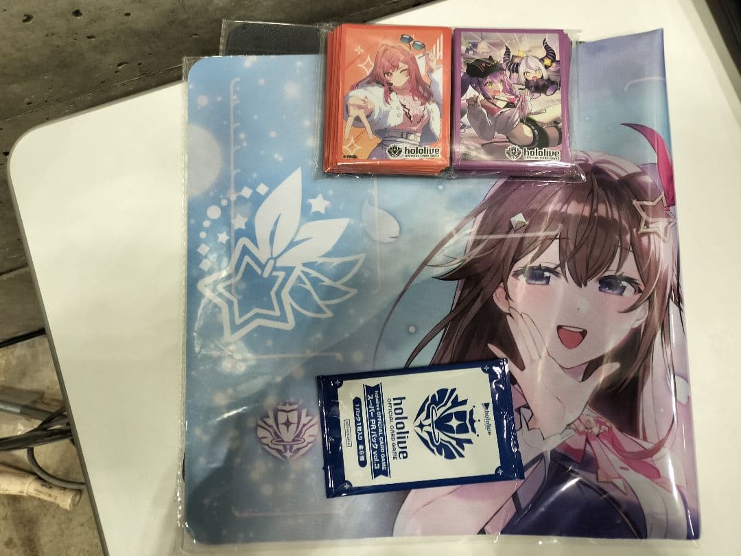 し*ち様 ホロカ　プレイマット　ときのそら&AZKi　スリーブ　スーパーＰＲパッ