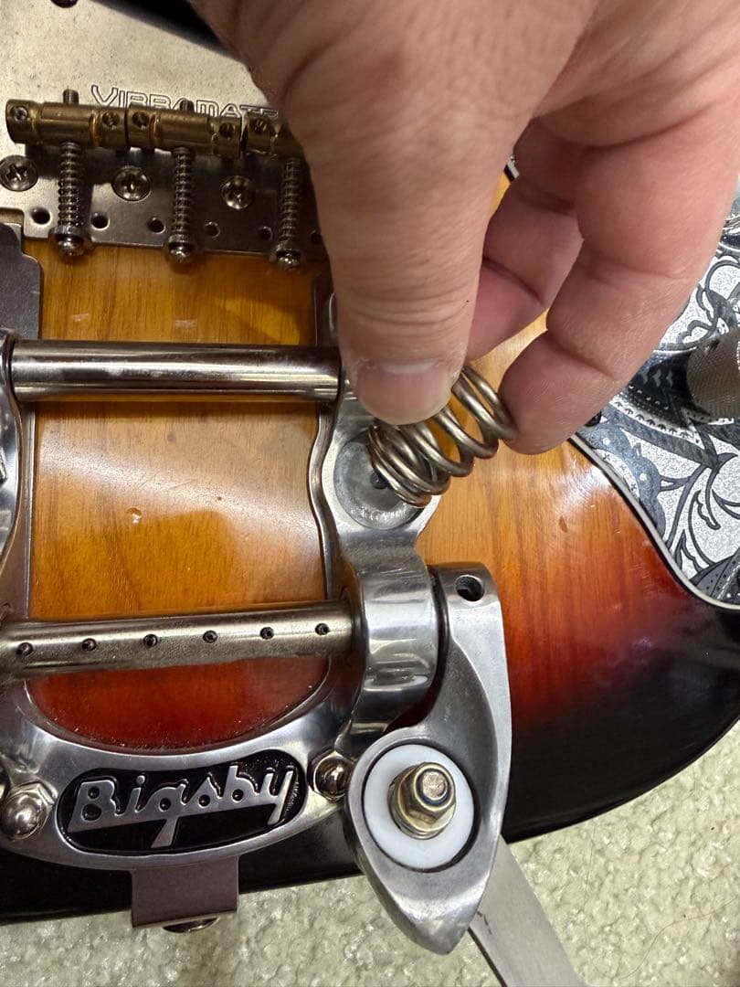 BIGSBY B5とV5-TEV-2-SC-KIT／ビグスビー／テレキャスター