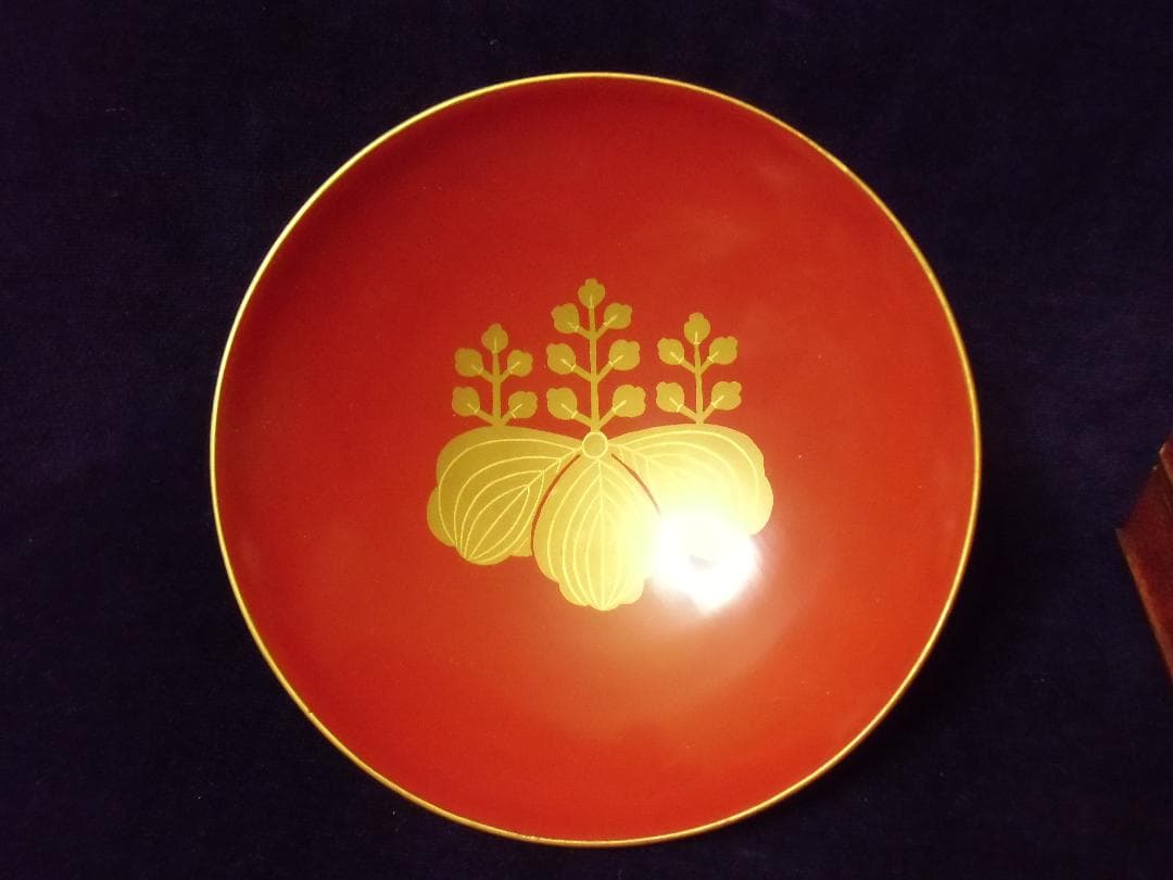 ●日本の記章＊自衛隊＊航空幕僚長＊純銀製カフス＆タイピン＋木盃（実物）